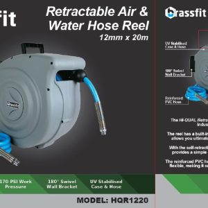 12mm Retractable Air with Hose x 20m
